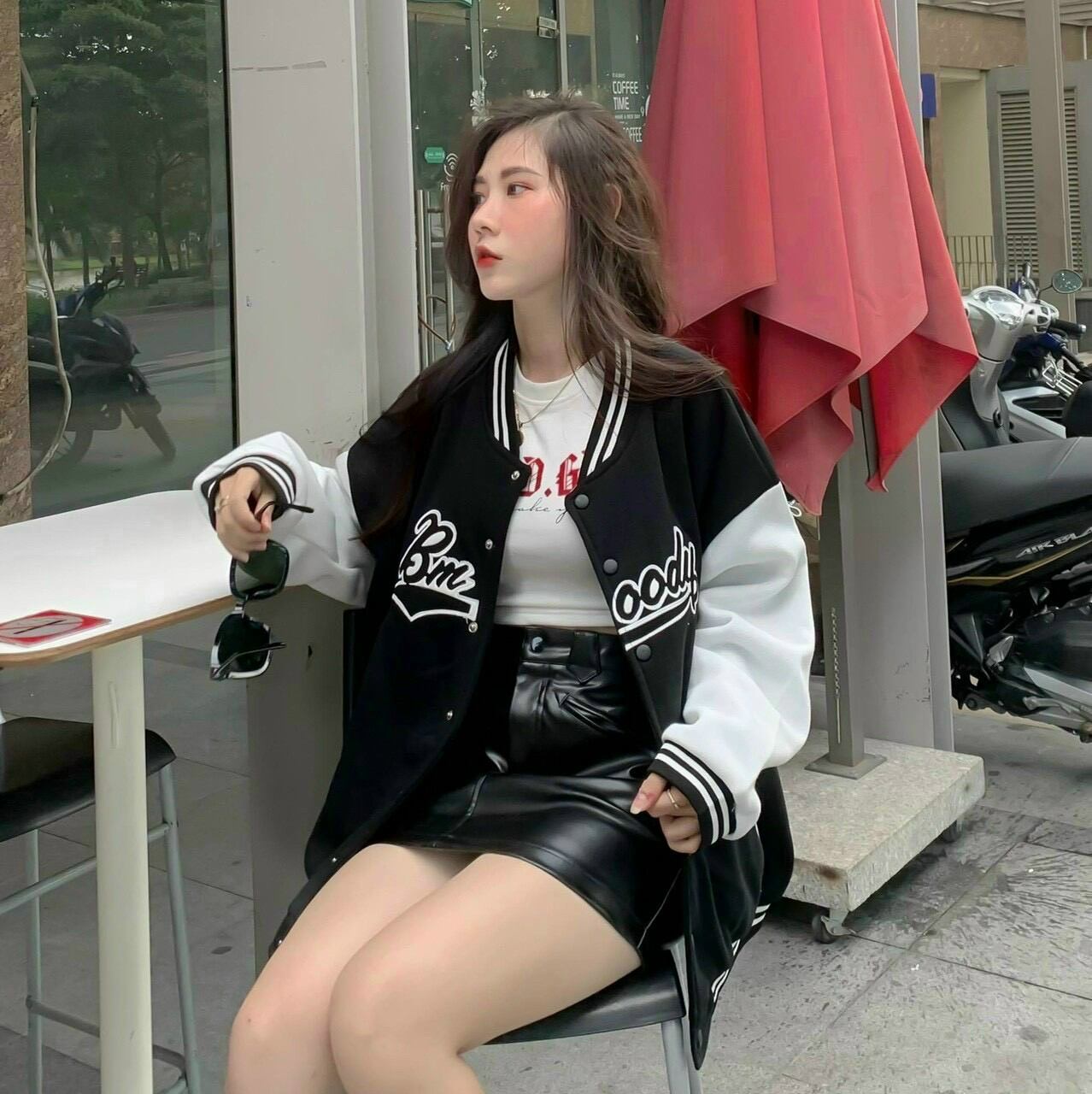 Áo khoác dù bomber 2 lớp  Bmoody