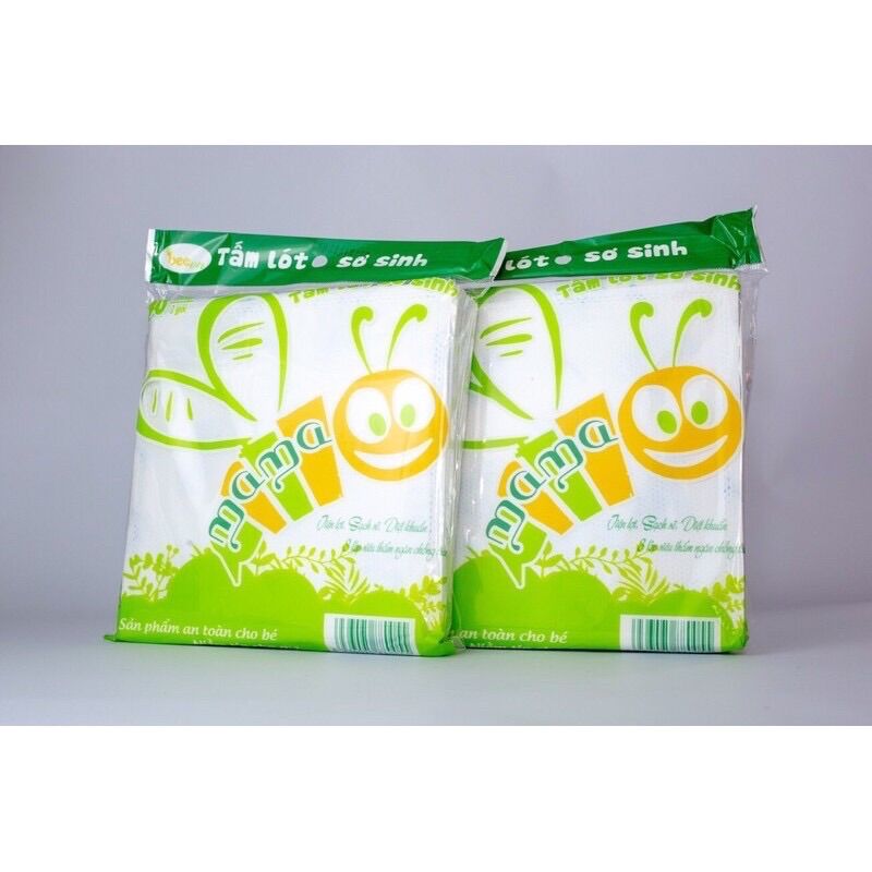Tấm lót sơ sinh mama (1 gói 30c)