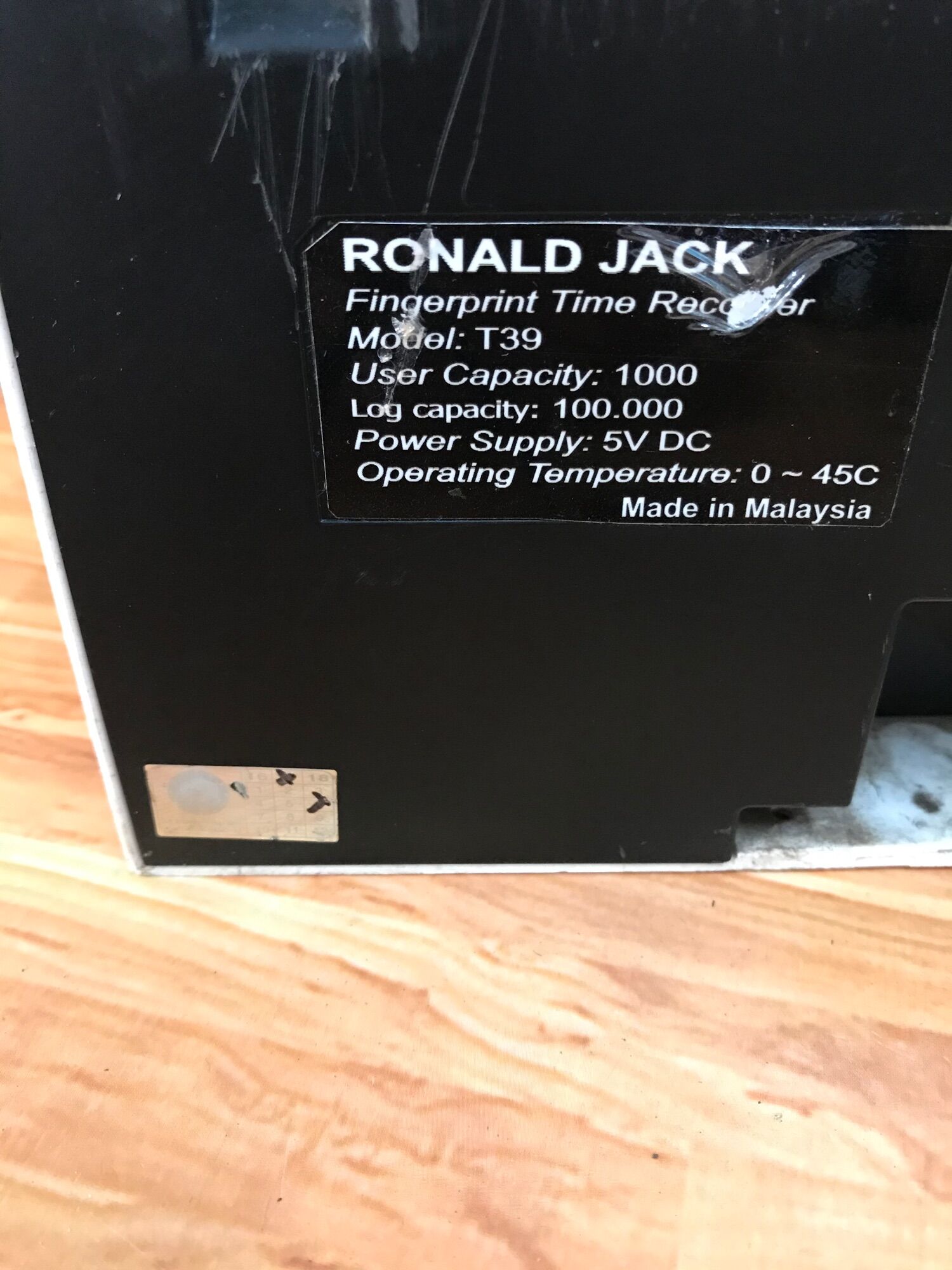 Máy chấm công RONAL JACK