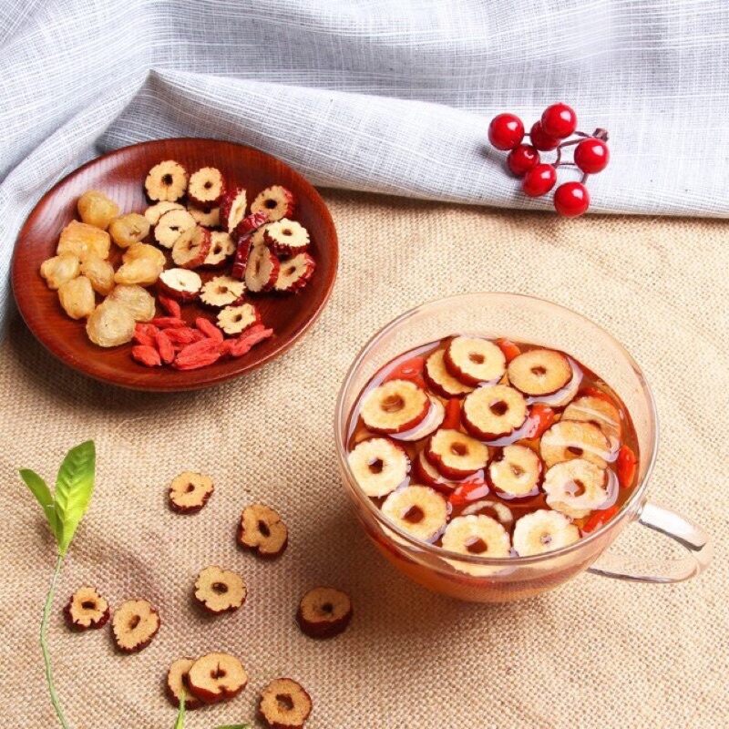 Set 10 gói Trà Long Nhãn Táo đỏ kỷ tử