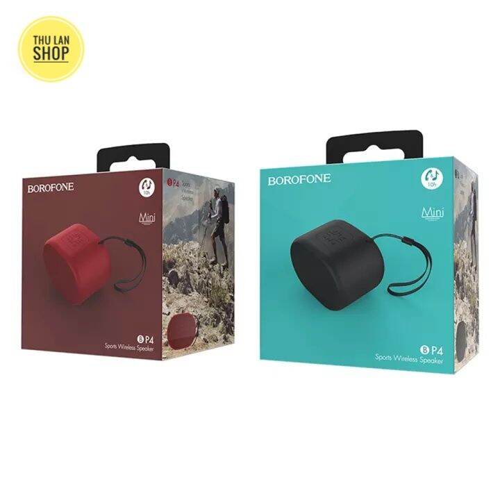 Loa bluetooth borofone BP4/loa bluetooth pin trâu/loa bluetooth borofone fullbox tặng móc treo