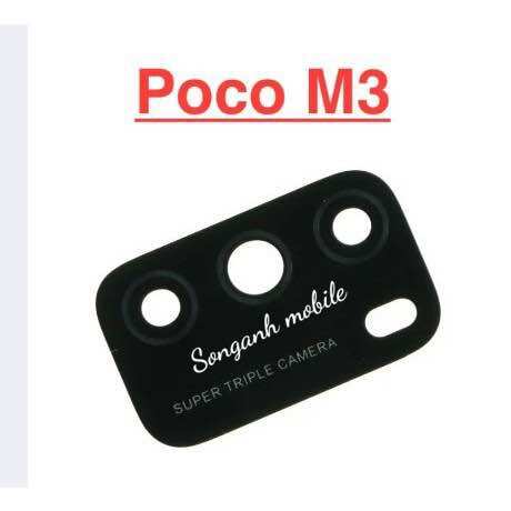 Mặt kính che camera sau xiaomi poco m3