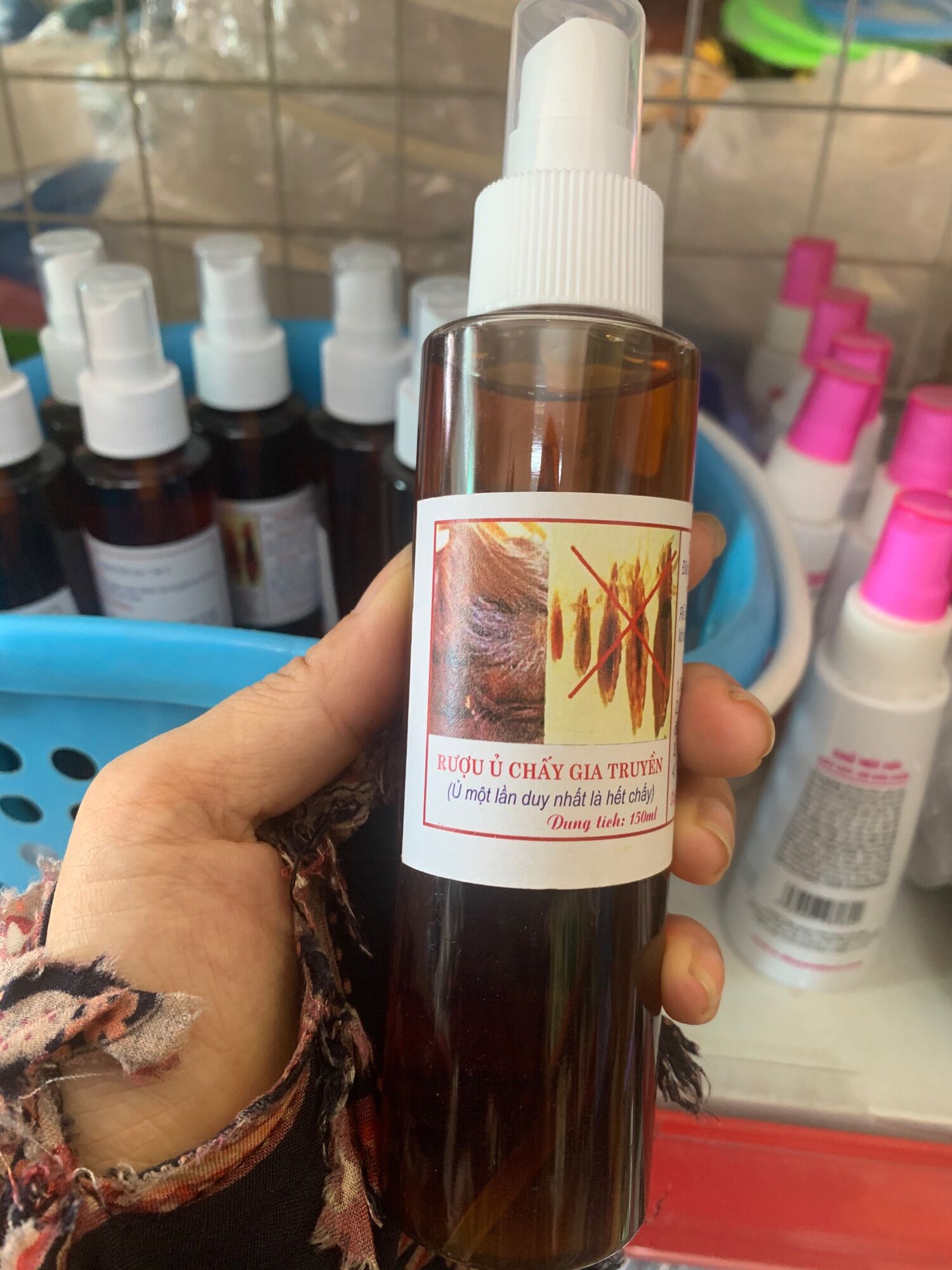 Ủ chấy thảo dược gia truyền