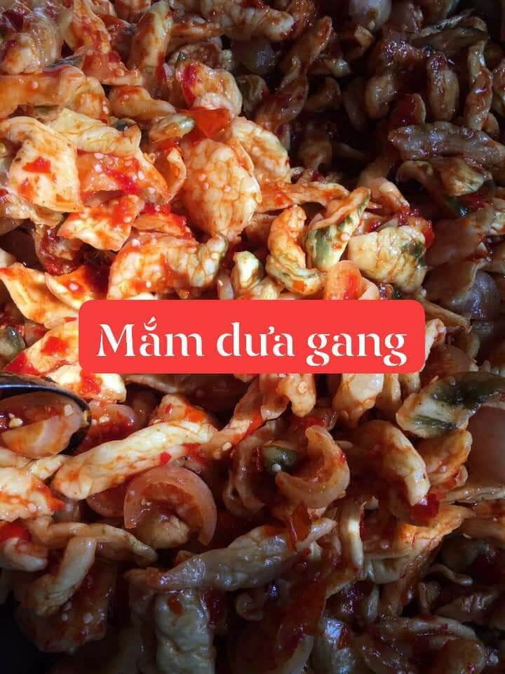 Mắm dưa gang + cà pháo - loại hủ 400g