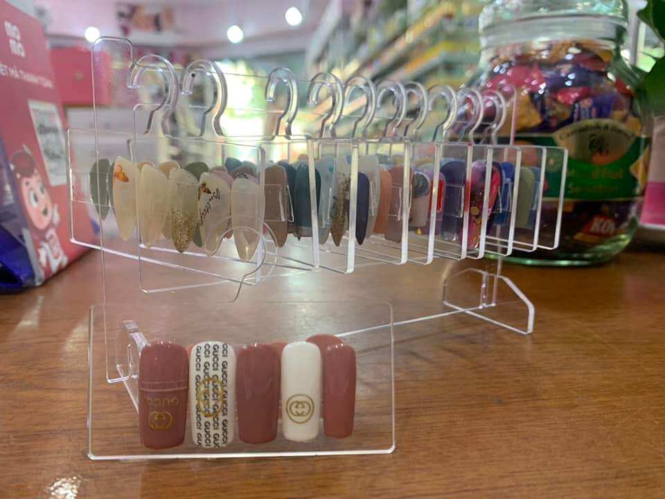 Bảng Meca trưng mẫu móng nail