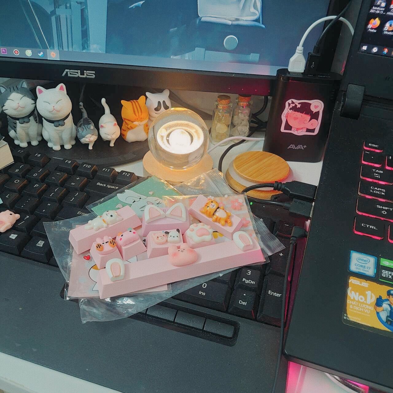 Keycap dành cho nút Shift, Enter, Tab, Backspace, Ctrl, Alt, Fn