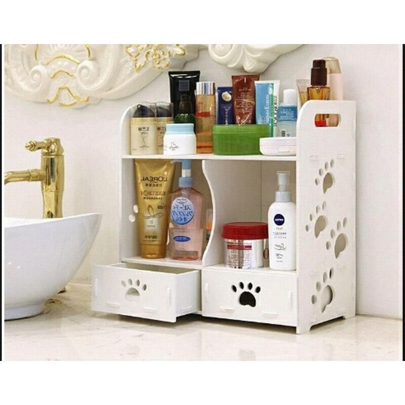 TỦ MINI ĐỂ ĐỒ ĐA NĂNG 2 NGĂN KÉO 38x38x17.5cm