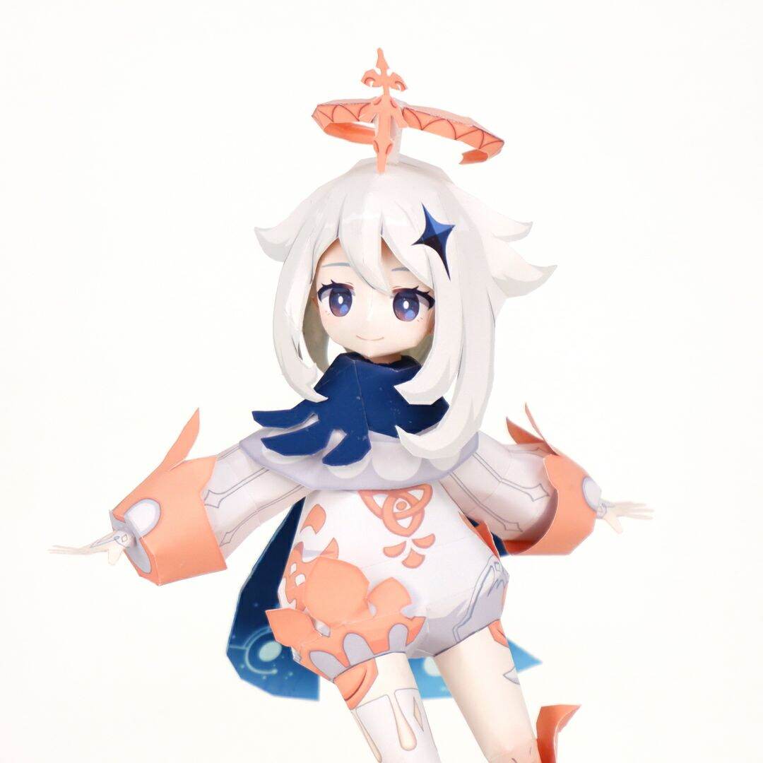 Mô hình giấy anime girl Game [Genshin Impact] Paimon
