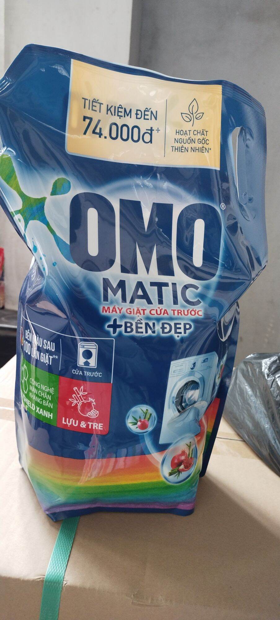 NƯỚC GIẶT OMO Matic 3.6KG, 3.9k TÚI