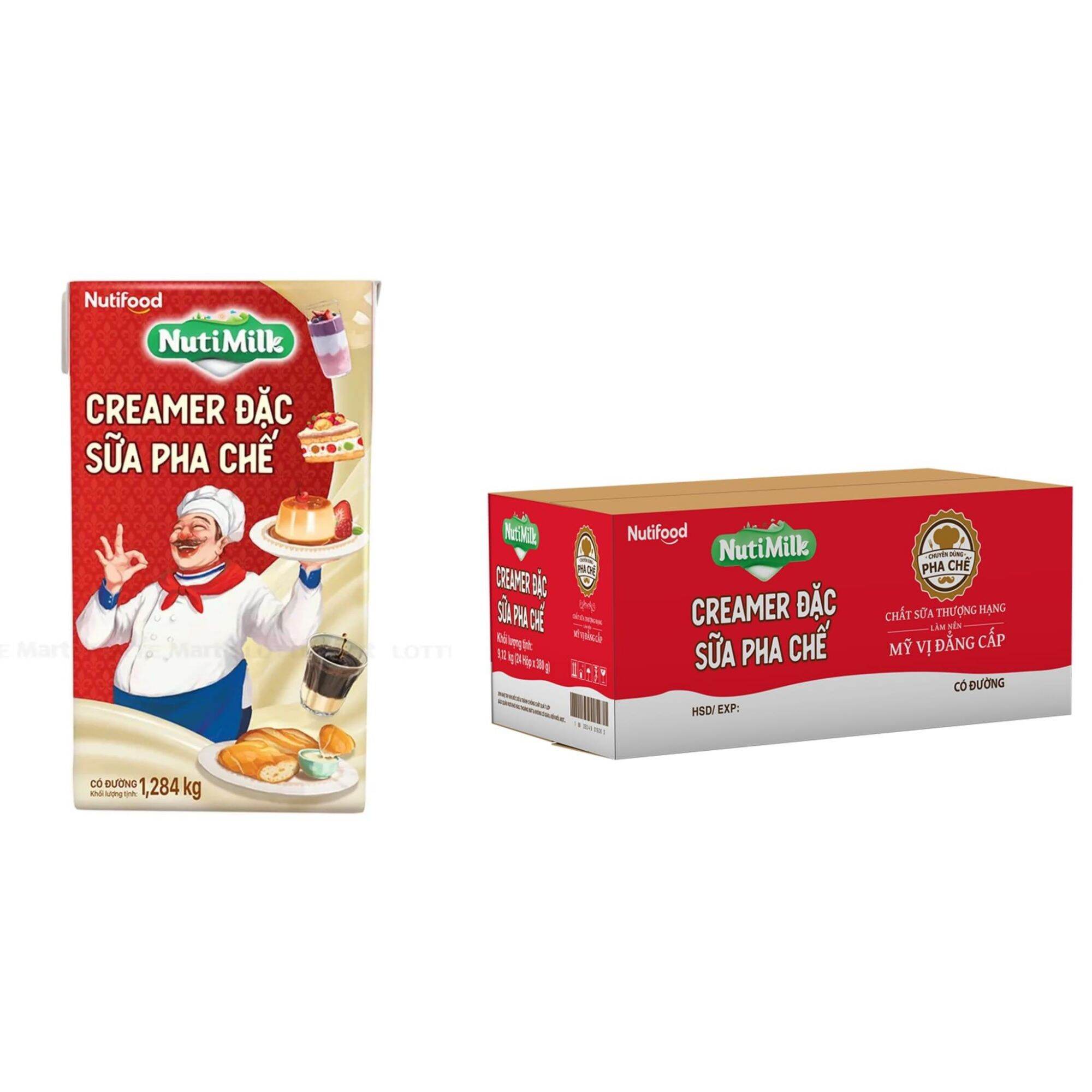[HSD 7/2025] 1 Hộp Sữa Đặc Nutimilk 1,284kg