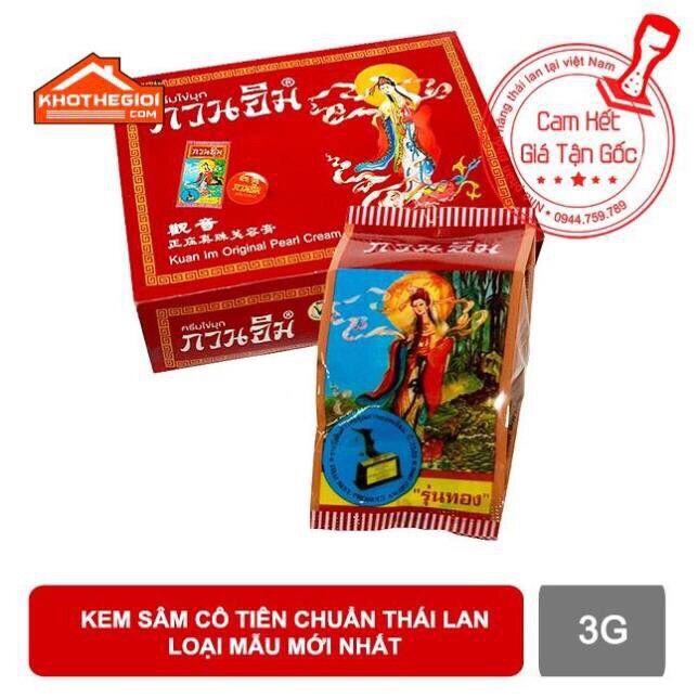 Lốc 24 hộp kem sâm cô tiên