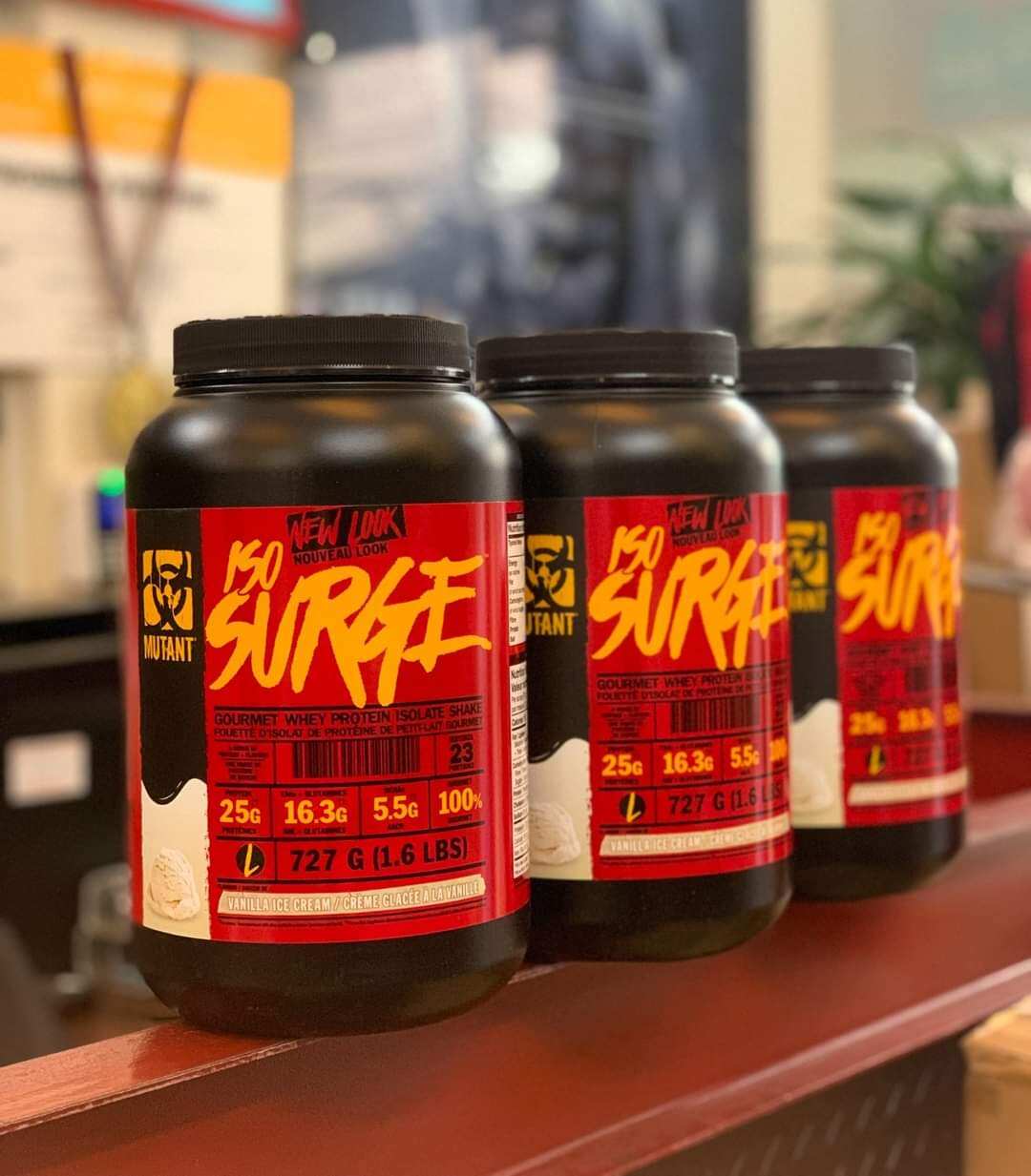 Mutant Iso Surge Whey Protein Tăng Cơ Isolate 1.6Lbs