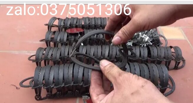 Cạm bẫy đa năng 16cm ..bẫy chồn.bẫy cáo.bạc má.mèo hoang