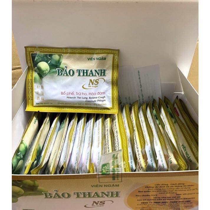 KẸO NGẬM KHÔNG ĐƯỜNG/ CÓ ĐƯỜNG BẢO THANH