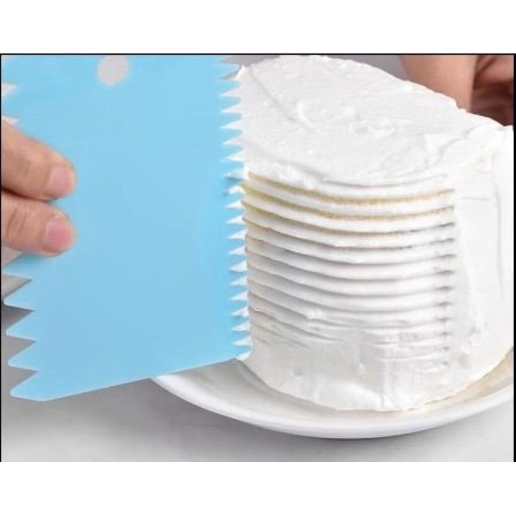 Bộ 3 miếng vét bột tạo vân bánh