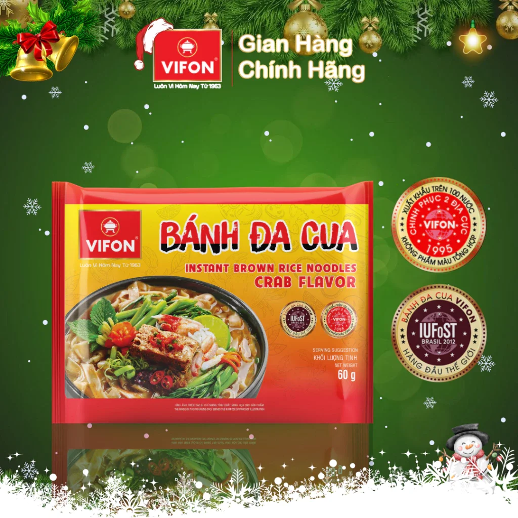 Bánh đa cua vifon gói 60g