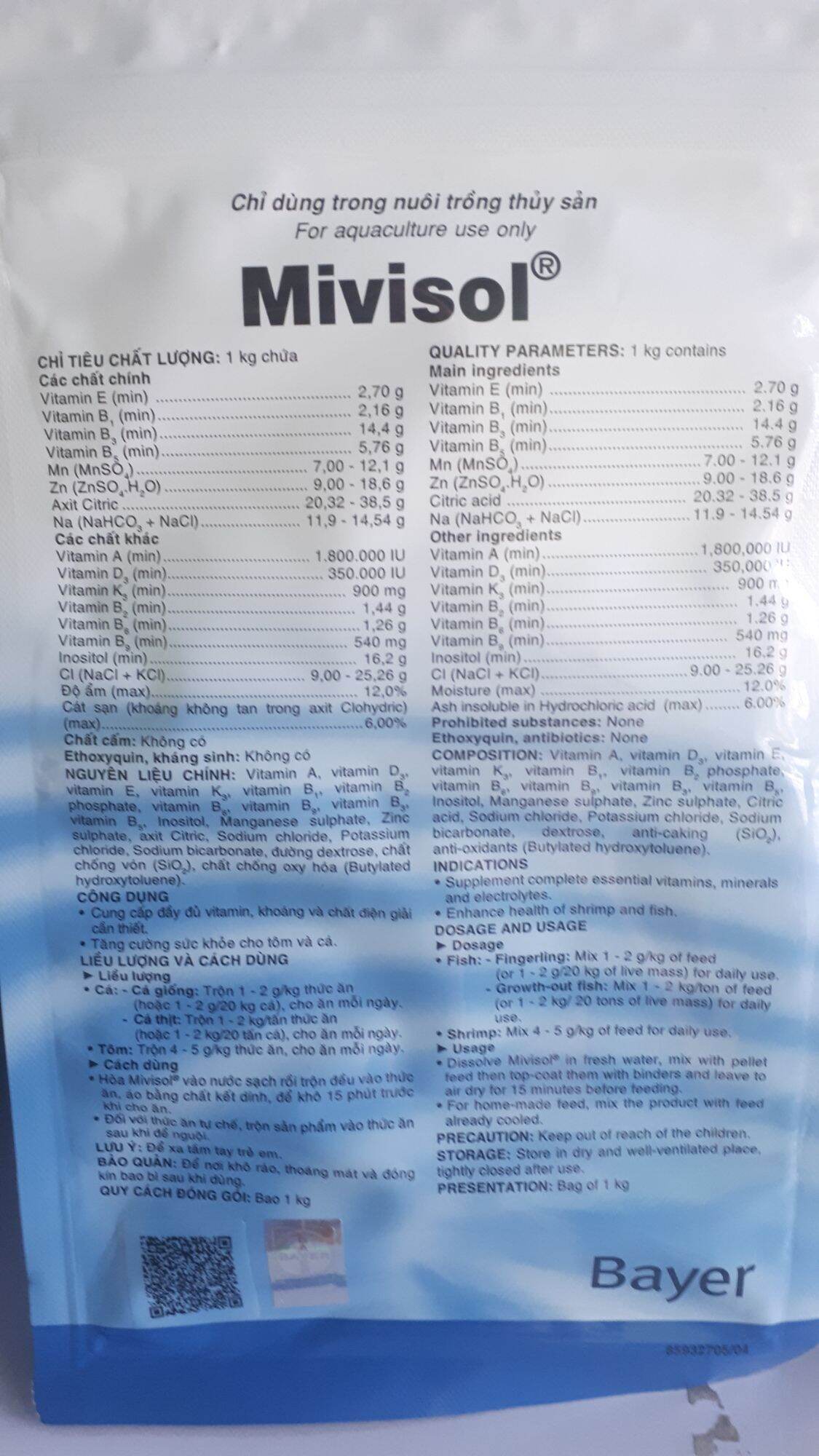 Mivisol Bayer túi 1kg