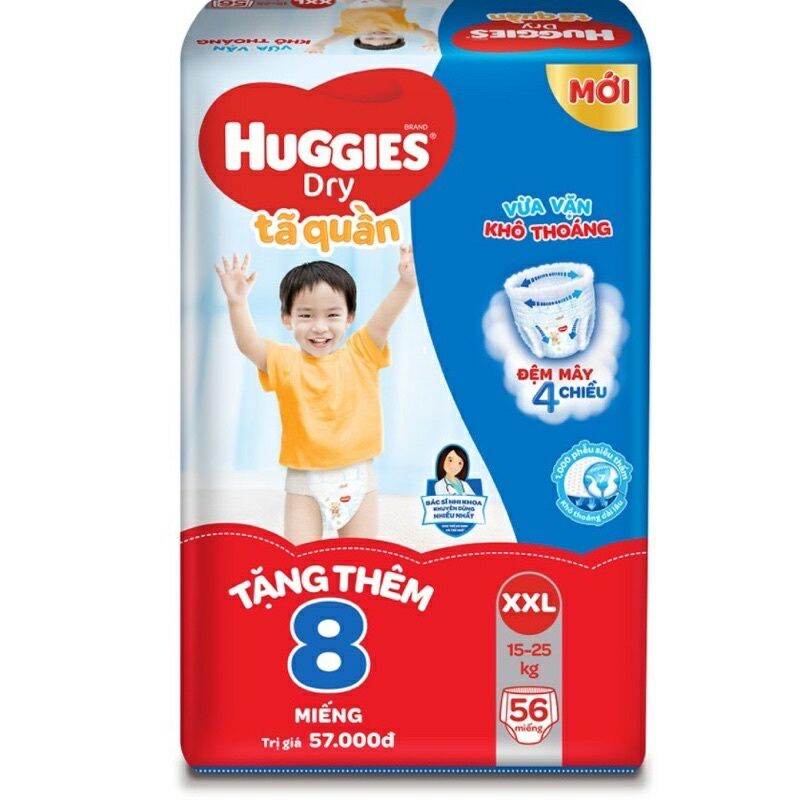 Tã bỉm quần Huggies L 68 + 8 miếng