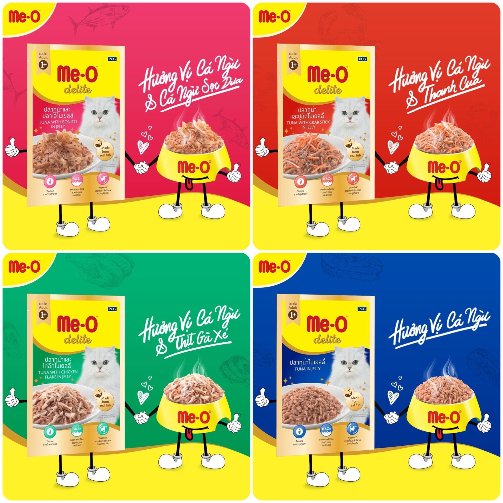 THỨC ĂN ƯỚT ME-O DELITE
