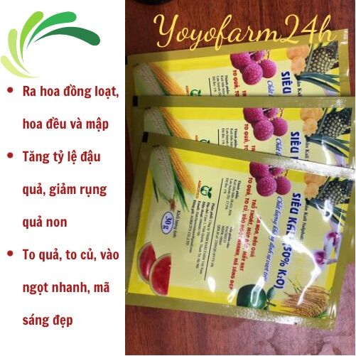 [Siêu Kali] Phân bón vi lượng Siêu kali