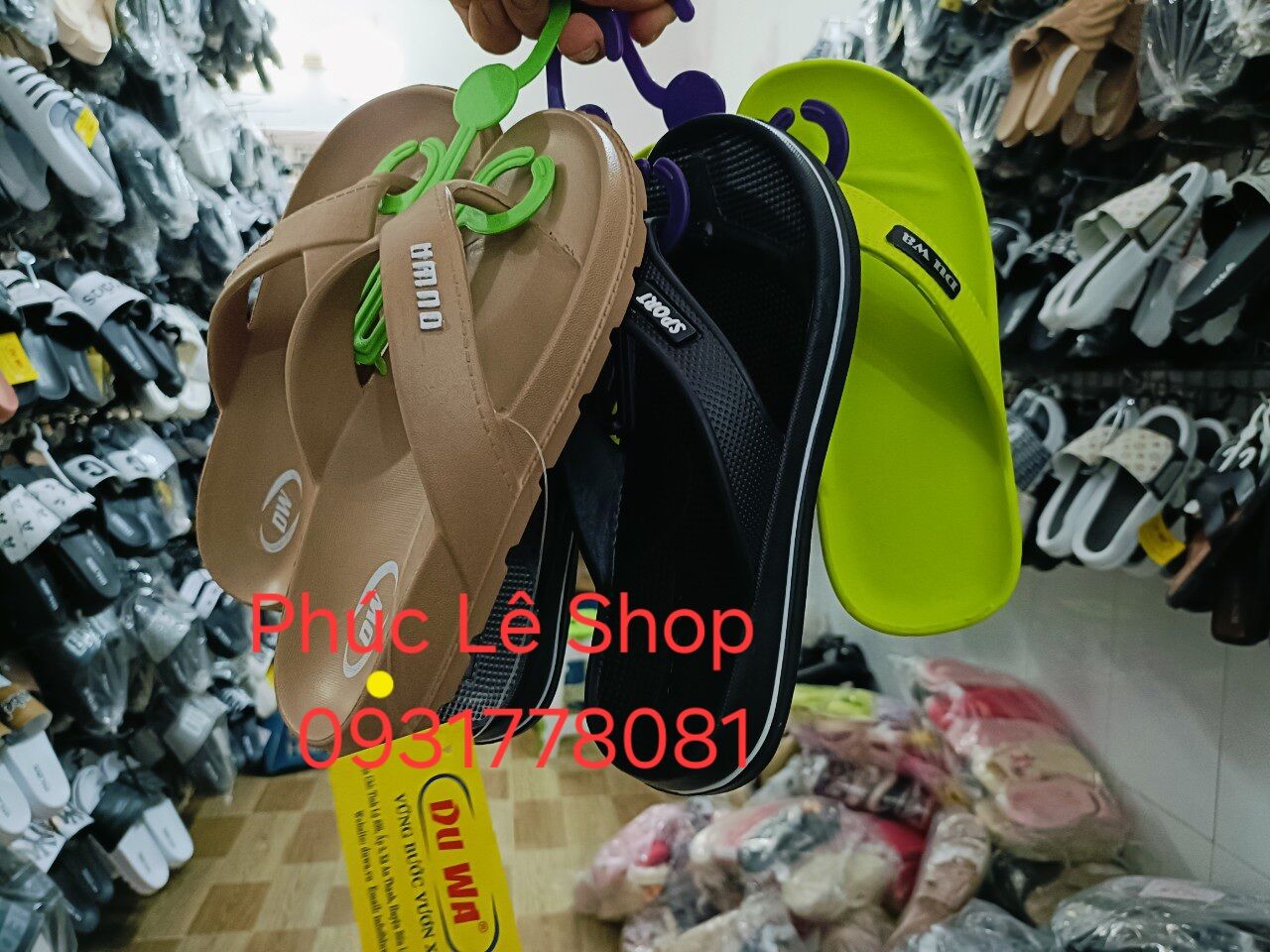 Combo 10 cái móc treo giày dép  màu trắng