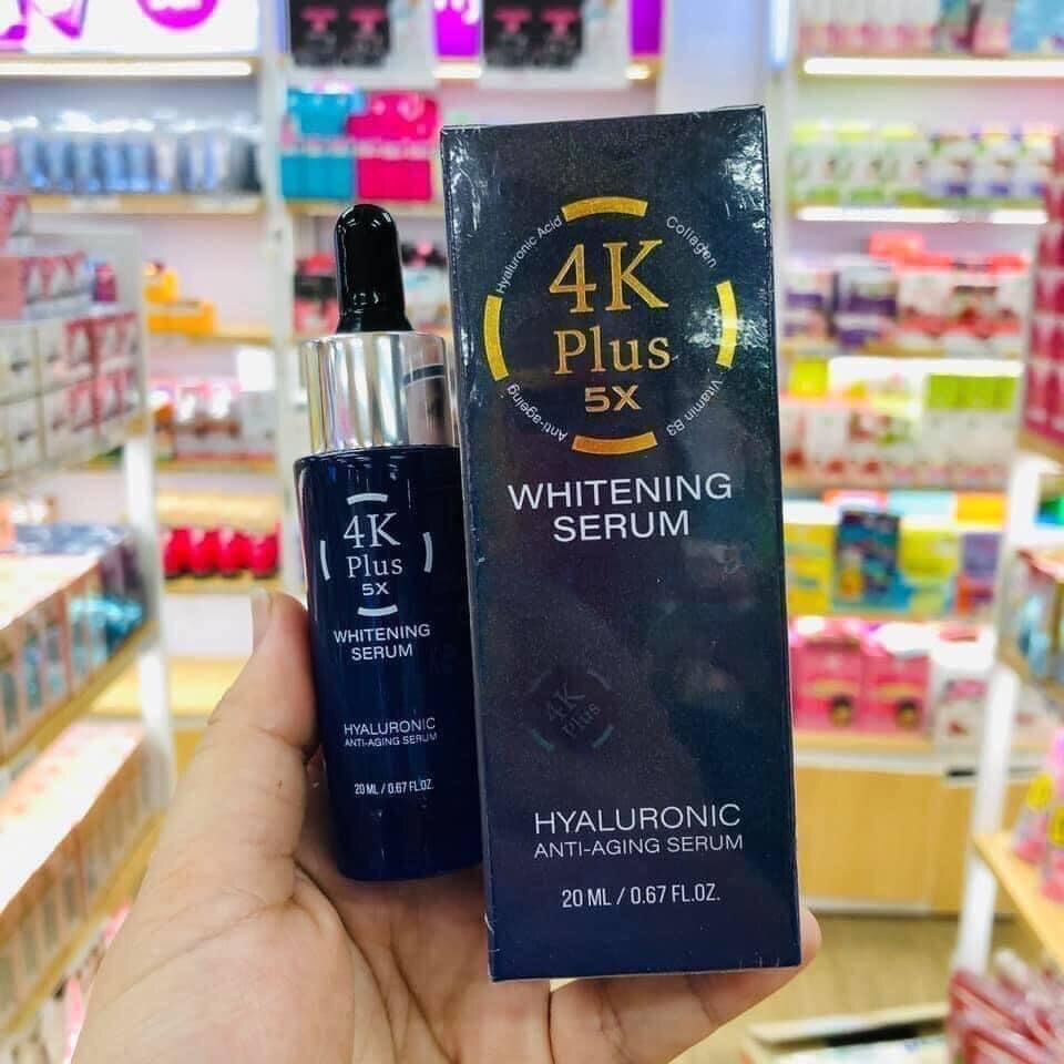 Serum 4k plus Thái Lan trắng da giảm mụn tuýp 20ml