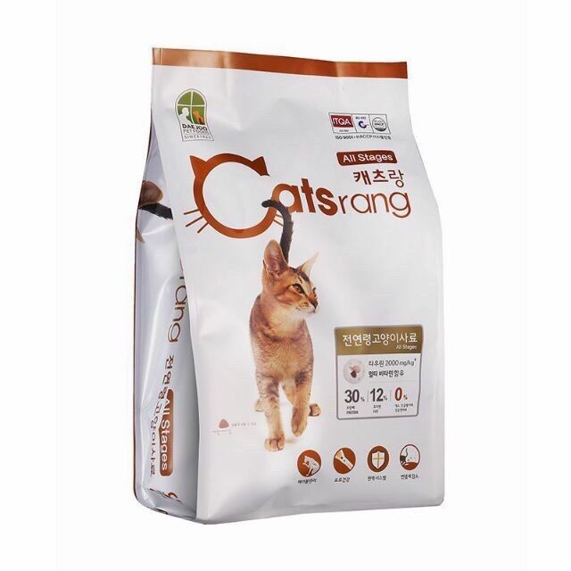 Catsrang thức ăn hạt ho mèo mọi lứa tuổi-2kg