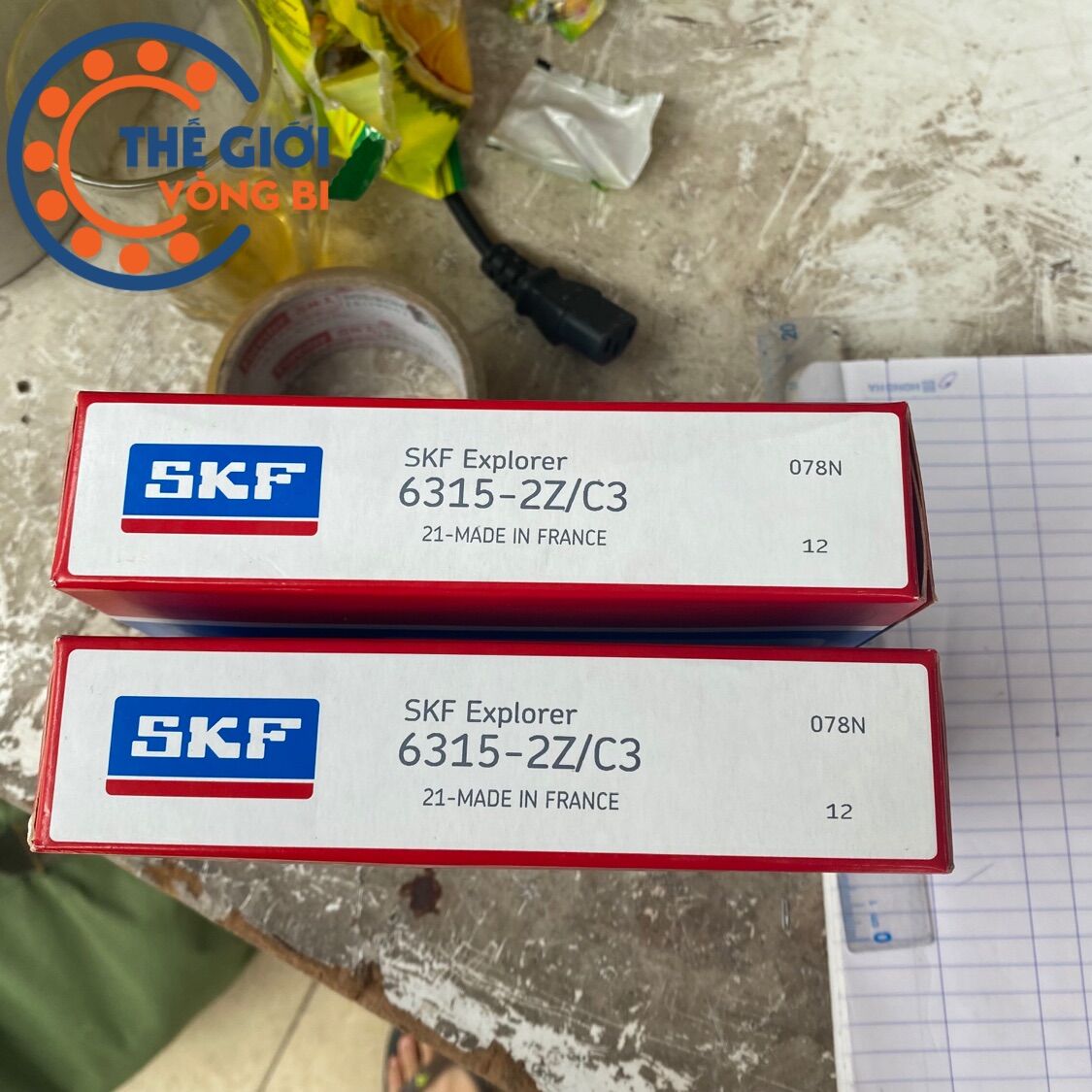 Vòng bi bạc đạn skf 6315