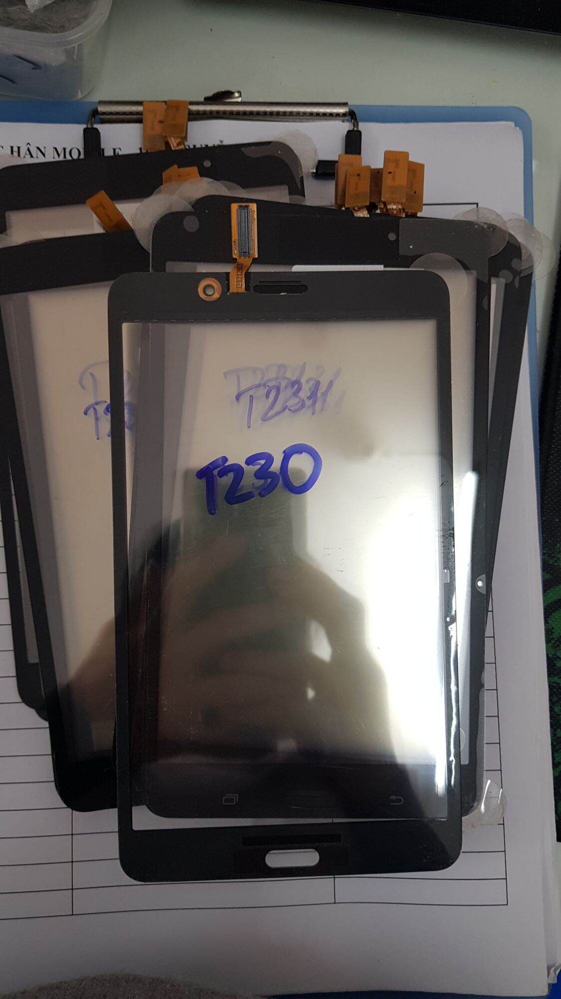 Cảm ứng samsung tab T230 zin chuẩn chỉ có màu đen