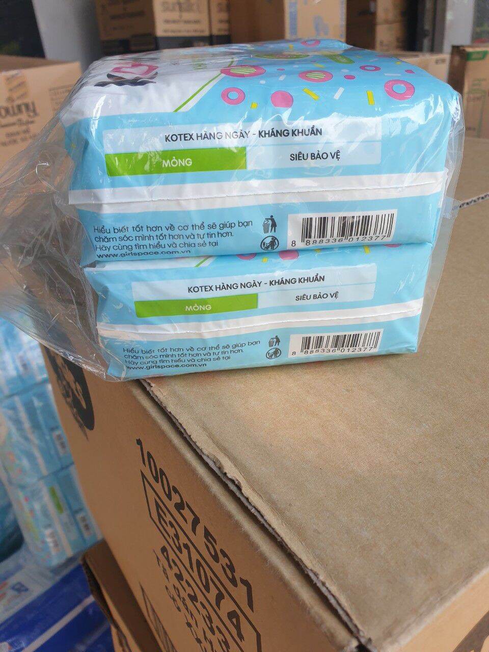 [HCM]Combo 4 gói BVS Kotex Hằng ngày 40 miếng