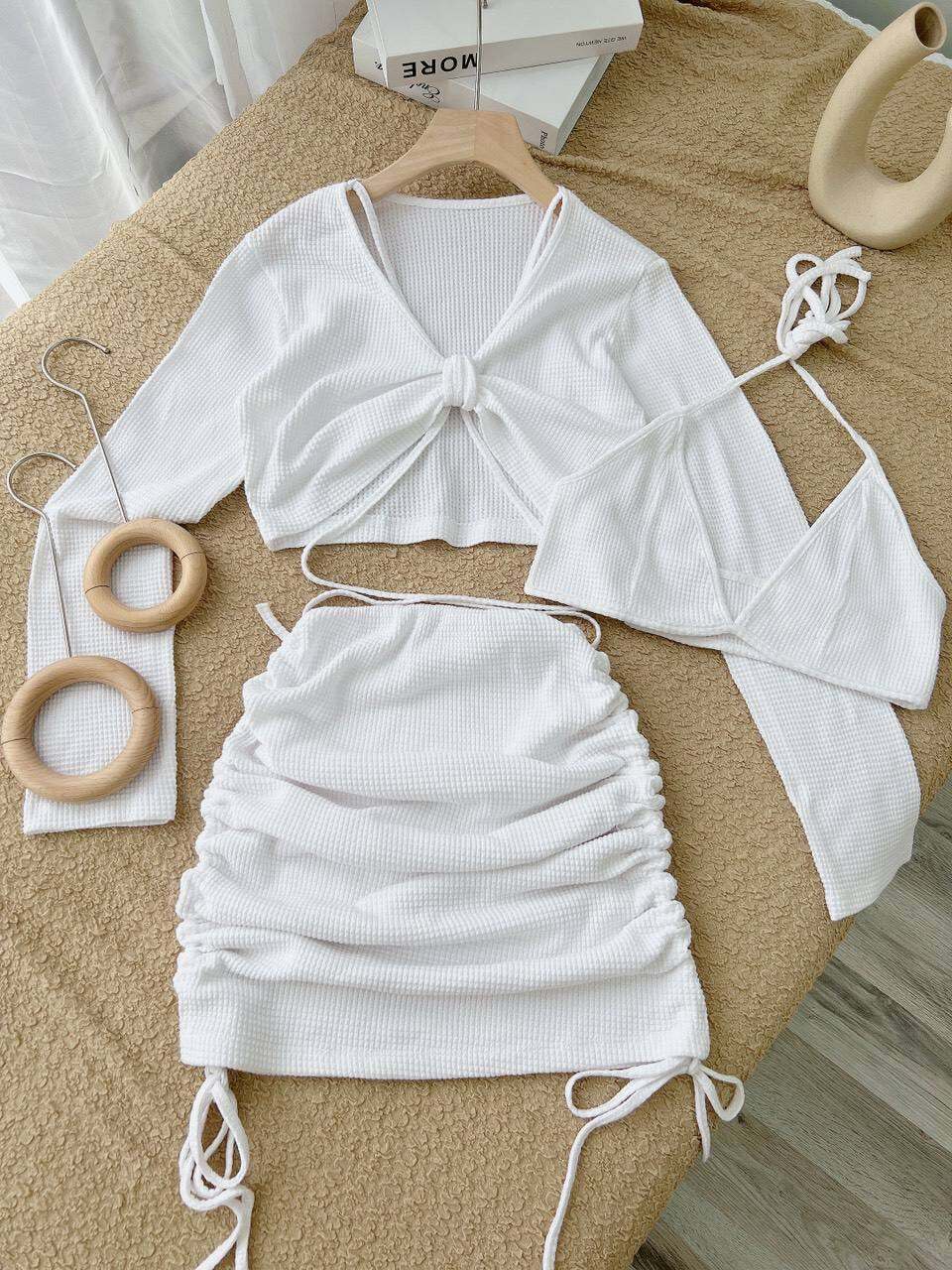 Sét 3món cột dây cvay rút