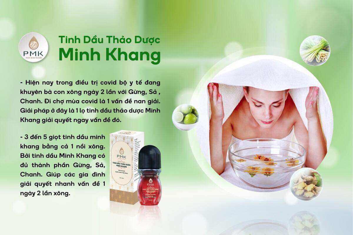 Tinh dầu PHÚC MINH KHANG