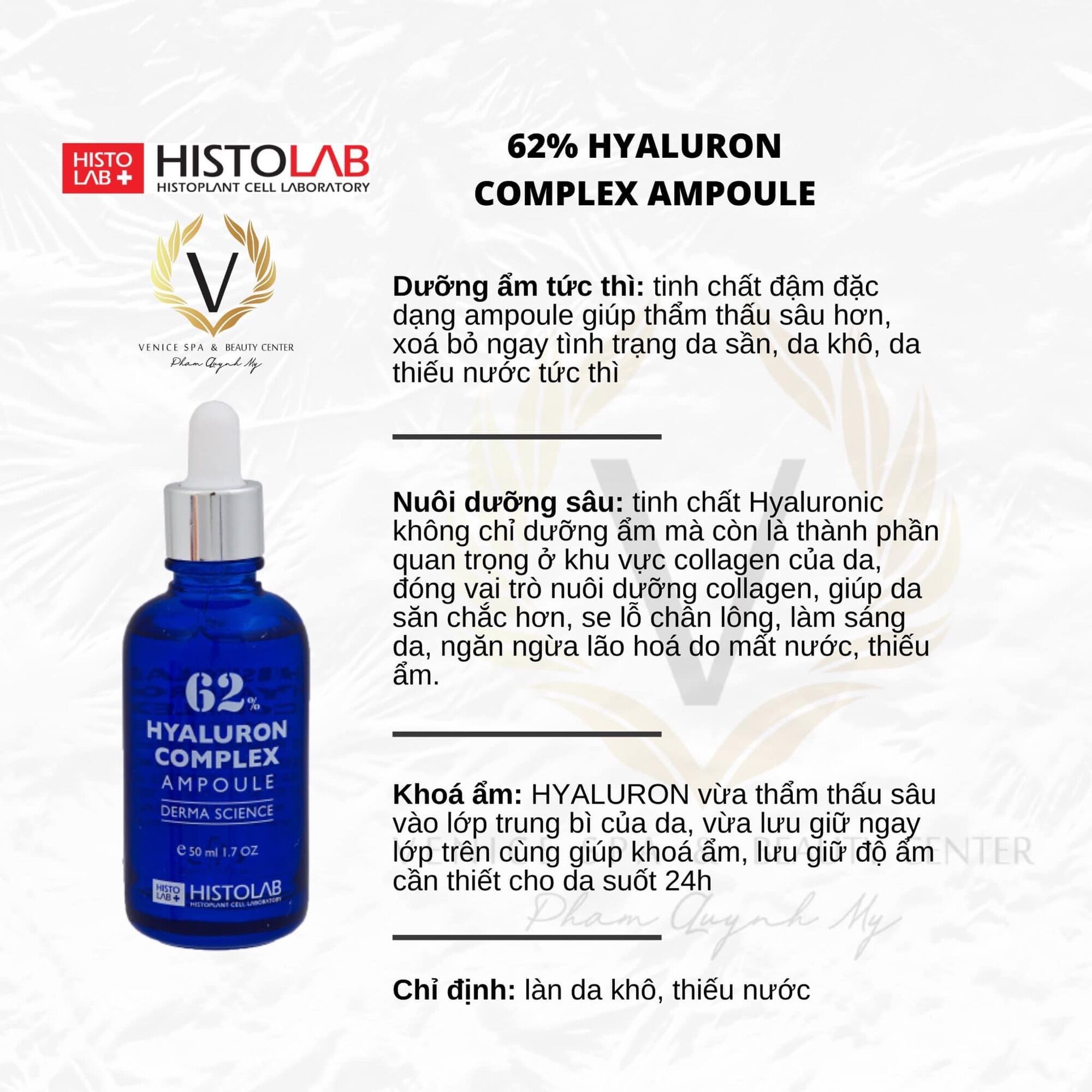 Serum Histolab 62% Hyaluron Conplex Ampoule 50ml