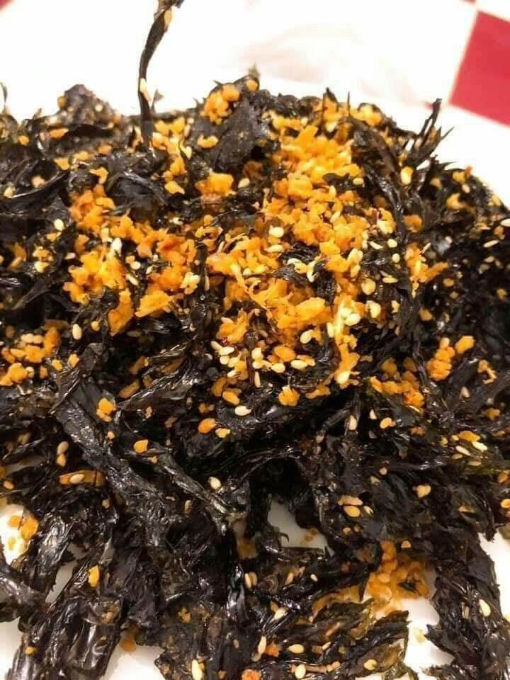 Rong biển cháy tỏi hủ 150g