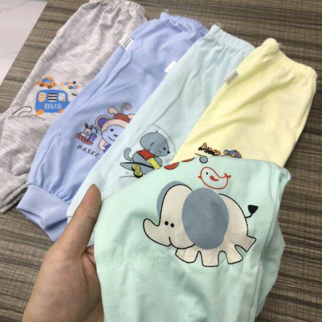 Lố 5 quần dài sơ sinh cho bé (size 3_11kg)