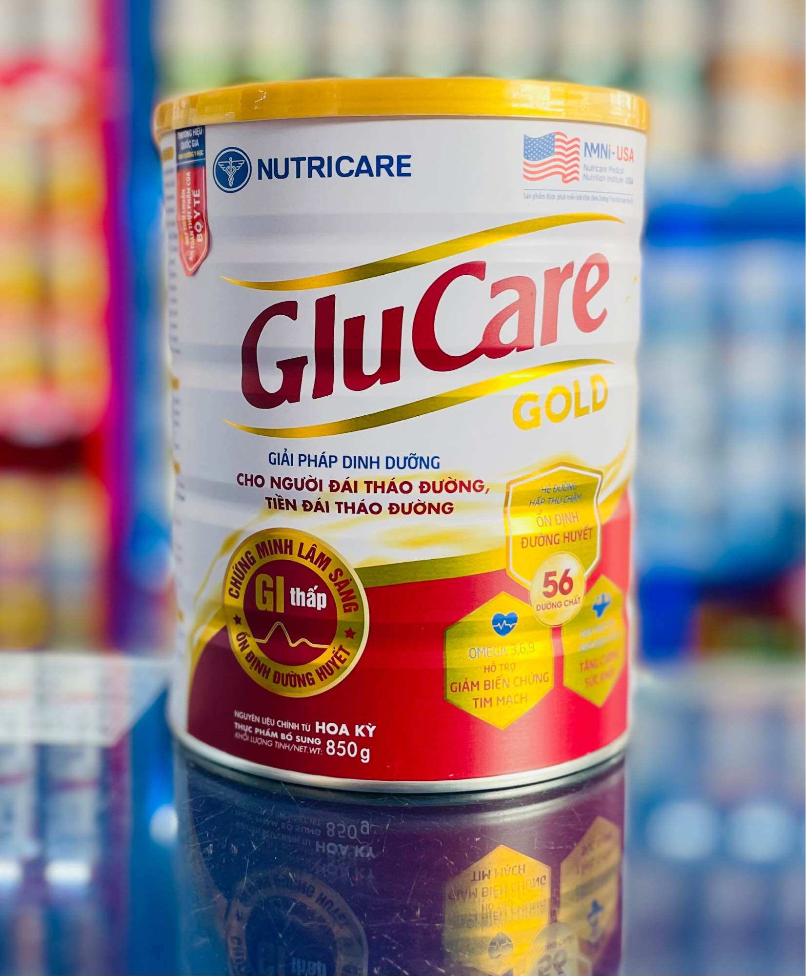 Sữa Bột GluCare Gold -Dinh dưỡng cho người tiểu đường