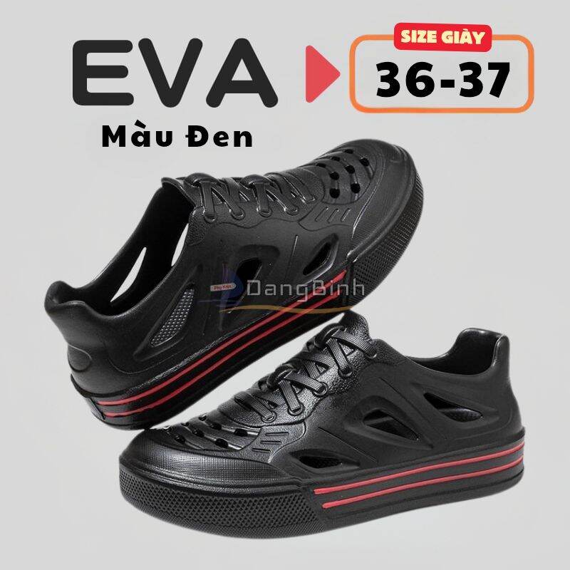 Men's and Women's Plastic Hole Shoes Breathable for Rain and Beach Made of Soft, Comfortable, Ultra-Light, Waterproof Eva Material - 4