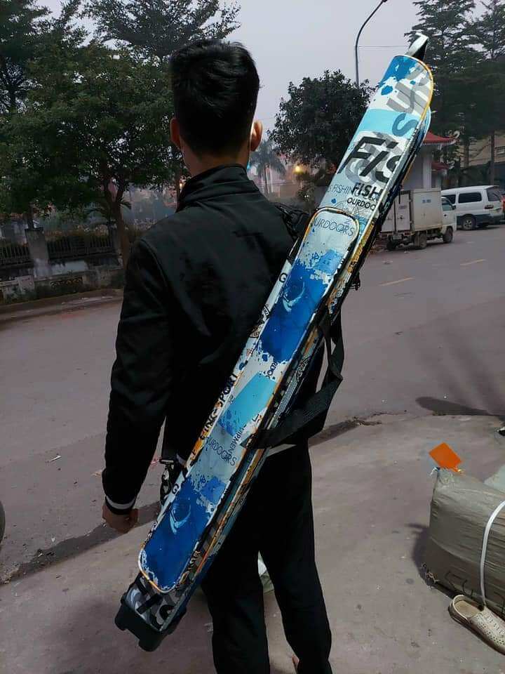 Bao đựng cần câu cá Loang Đại Dương 2 ngăn
