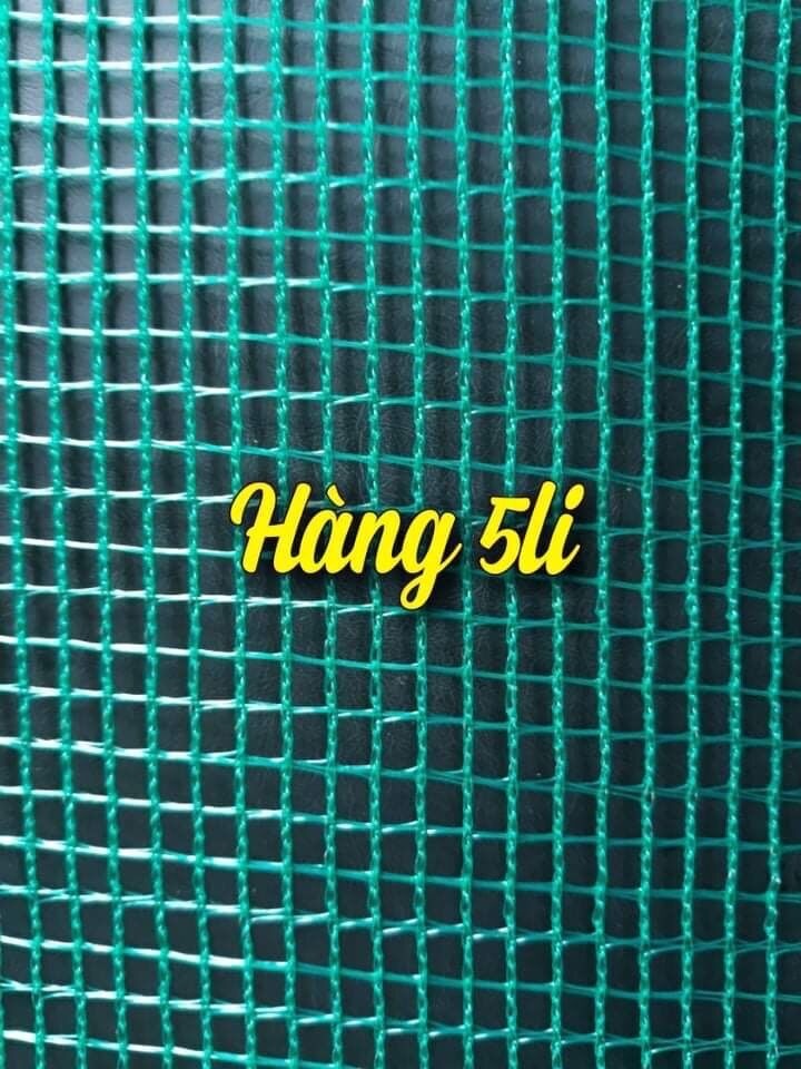 1mét khổ 3li rọ xanh lưới rào chắn
