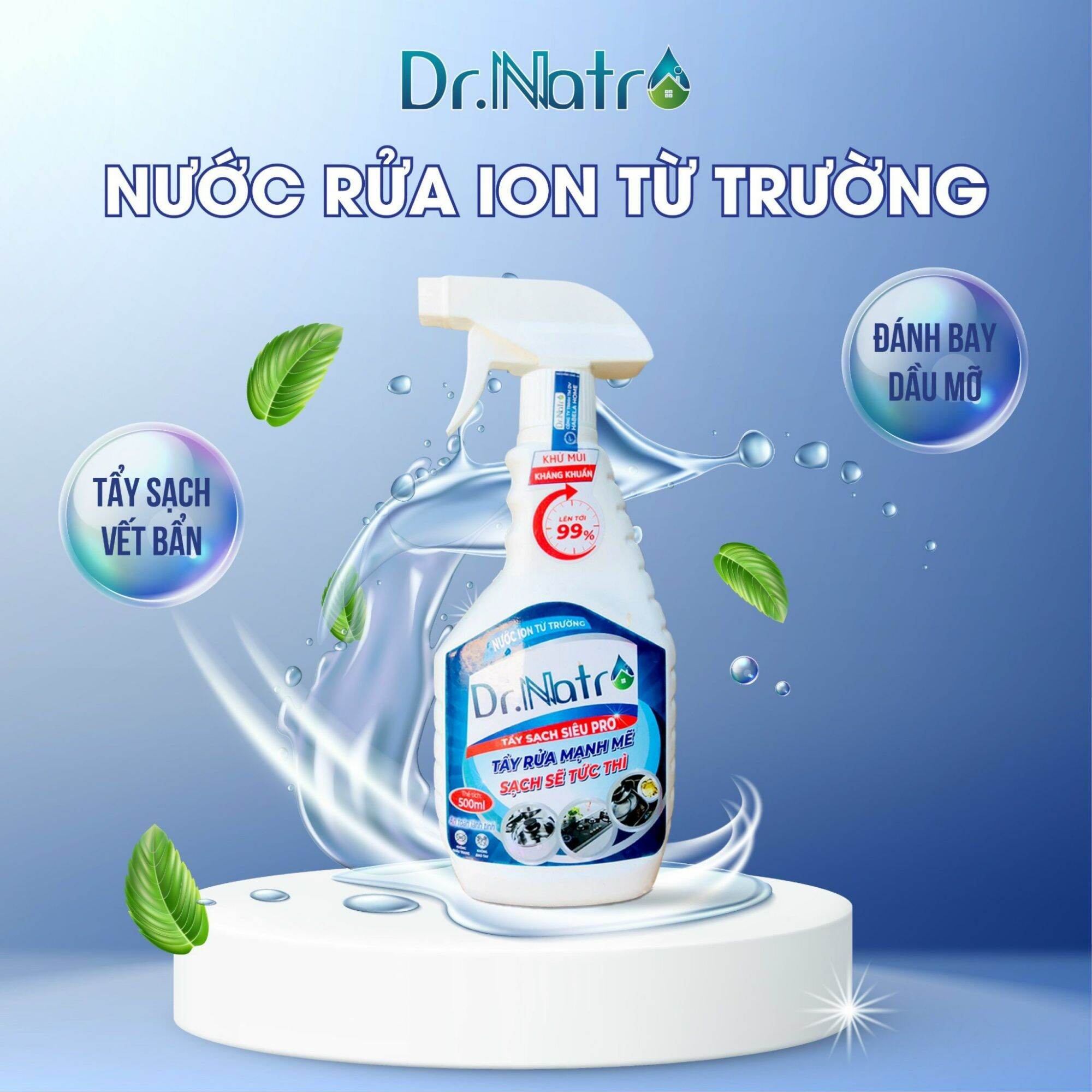 NƯỚC TẨY RỬA ĐA NĂNG DR.NATRO ĐÁNH BAY MỌI VẾT BẨN CỨNG ĐẦU DẦU MỠ CHÁY KHÉT