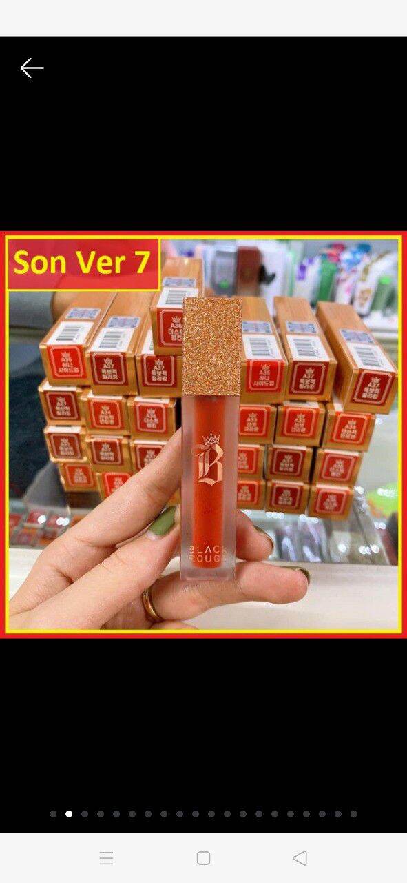 [HCM]Son Black rouge V7 A33 ( kèm quà)