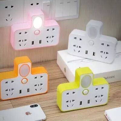 Ổ cắm điện 4 chui 2 cổng usb