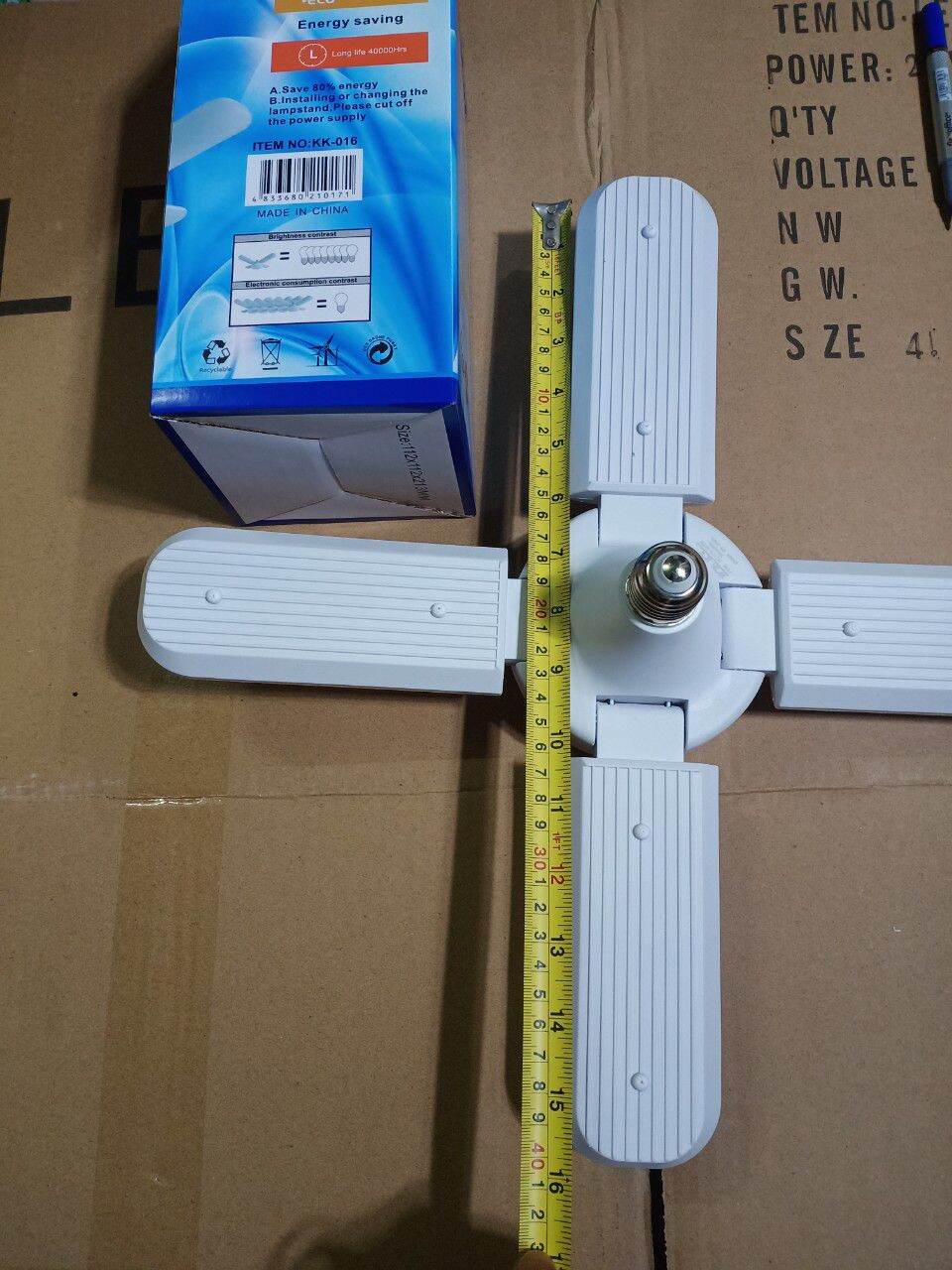 bóng đèn led 4 cánh 60W loại đẹp