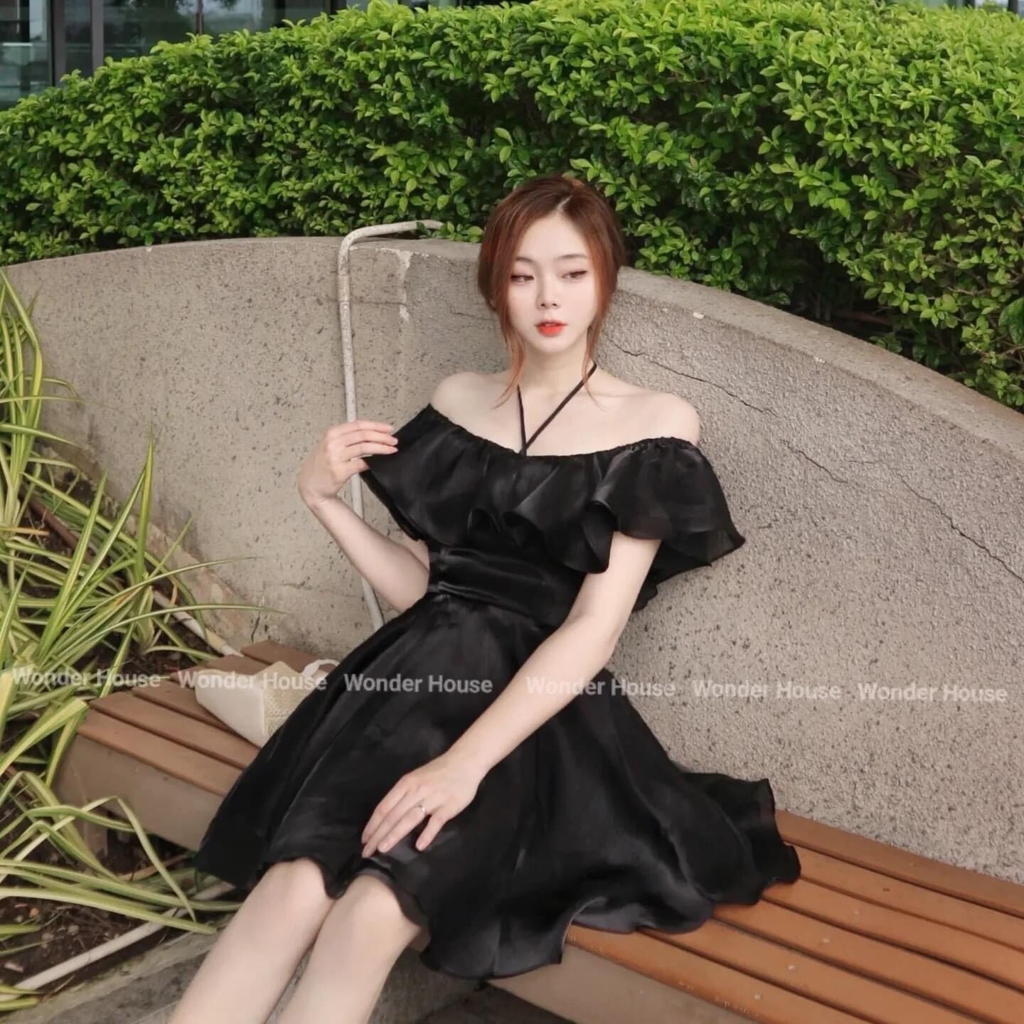 [Ảnh thật] 55-90kg Bigsize ĐẦM YẾM BẸT VAI