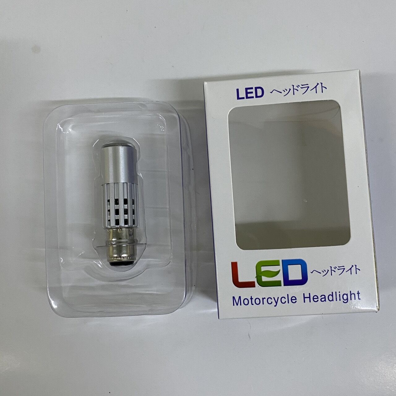 Bóng pha Led chân M5 cos vàng pha trắng.