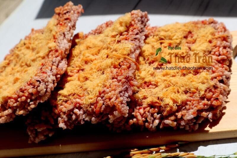 1kg cơm cháy gạo lứt chà bông heo