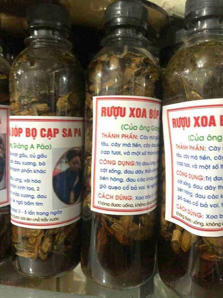 XOA BÓP BỌ CẠP - có bọ cạp thật, chai 250ml