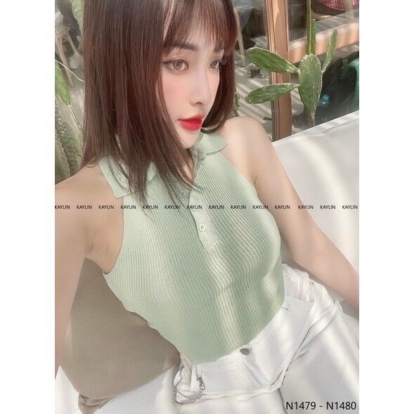 Áo len yếm hàng QC💥freeship💥