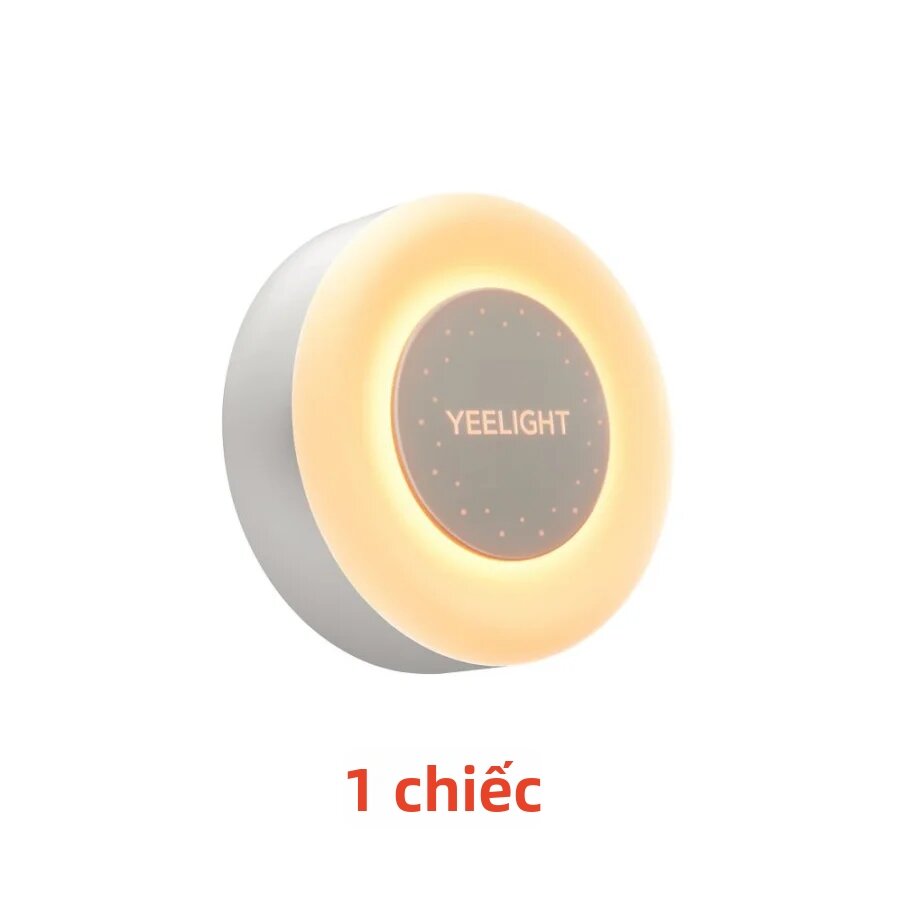 Yeelight | Đèn Ngủ Màu Ấm Yeelight Plug-in 2700K Tiết Kiệm Năng Lượng 025W Với Cảm Biến Ánh Sáng Phích Cắm EU Điều Khiển Từ Xa Thông Minh Chiếu Sáng