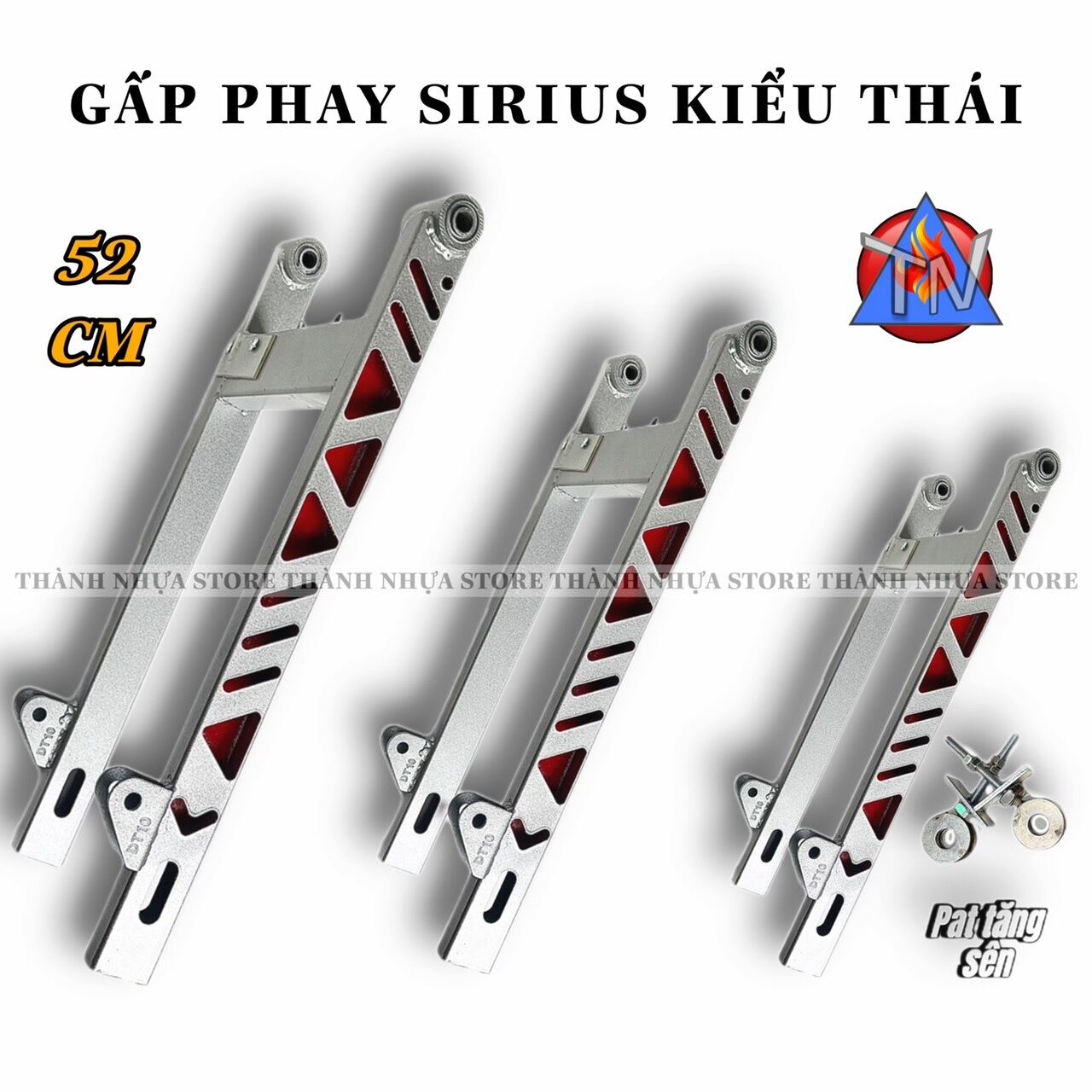 Gấp phay sirius - Gấp gia công sirius mẫu Thái Tupaknam